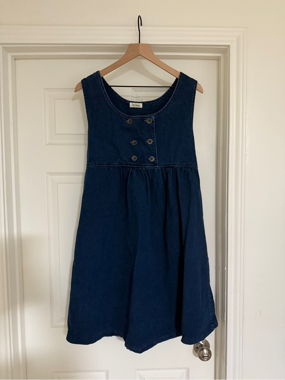 Vintage Denim Jumper Dress